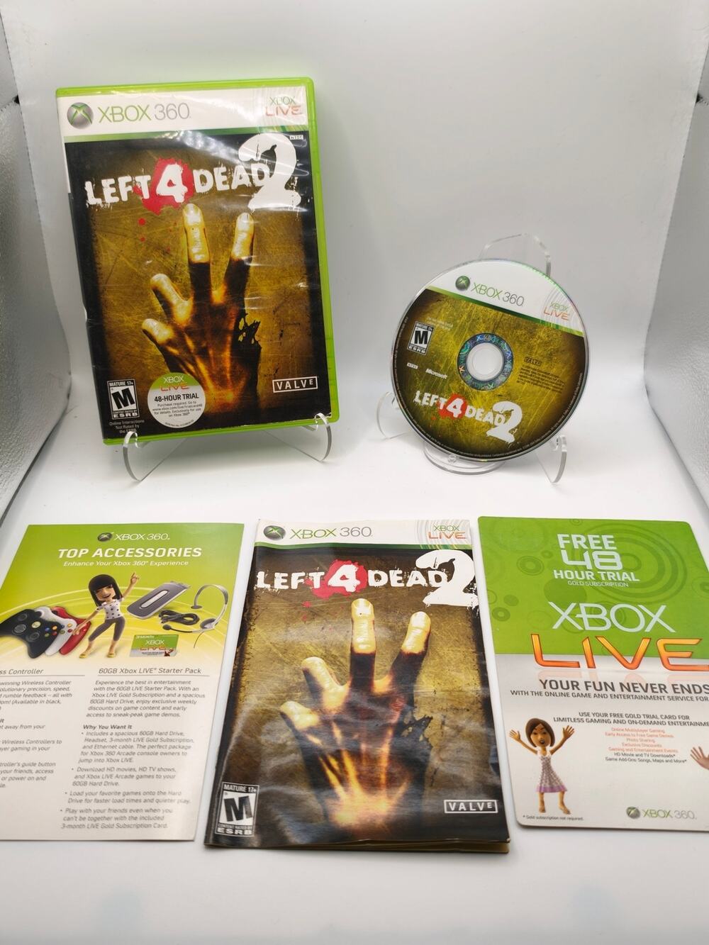 Left 4 Dead 2 (Xbox 360) CIB Complete W/ Manual - Tested